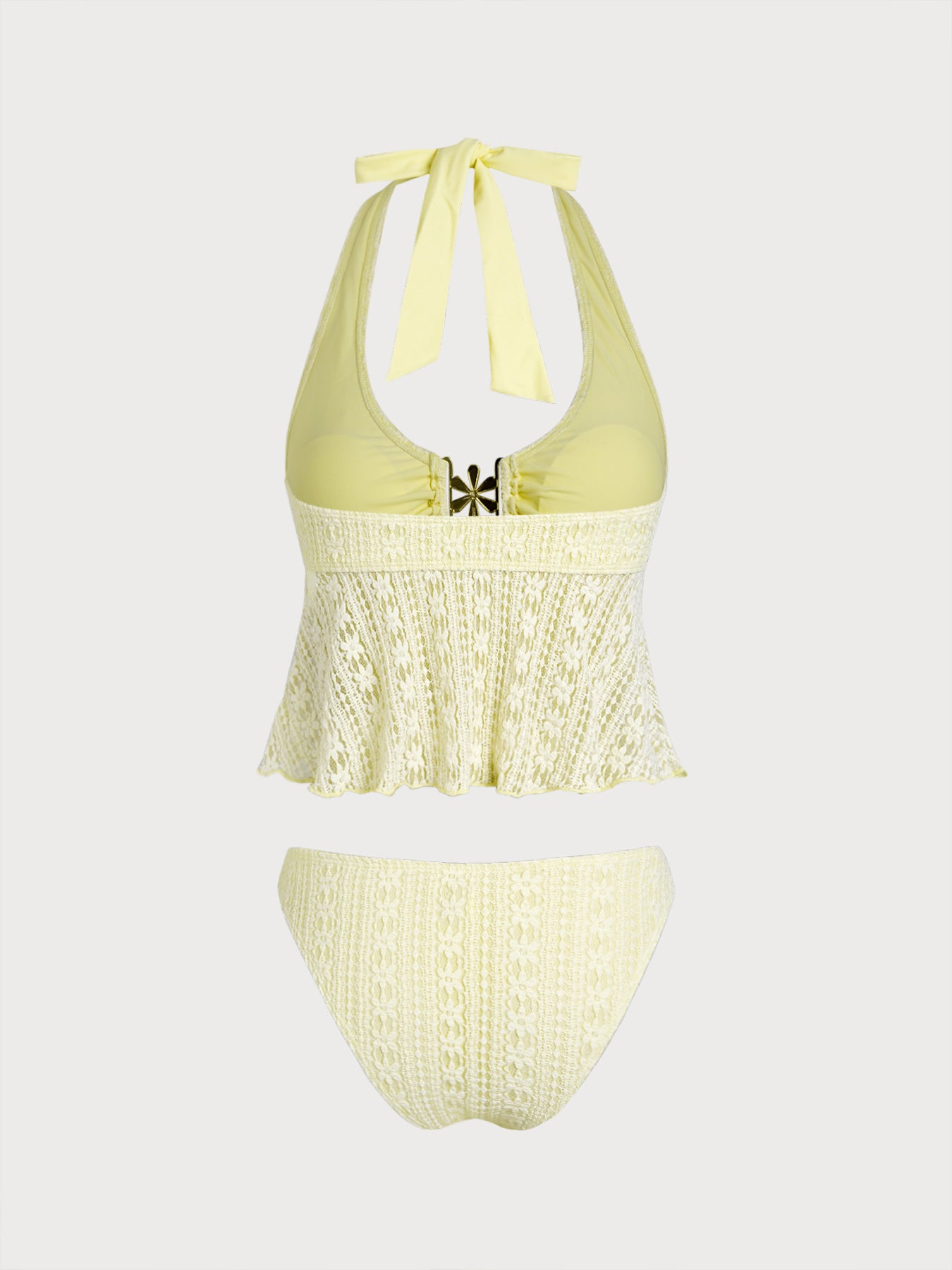 Women's Knitted Nylon Tankini Suit Tankinis - SAMIOLSWIM