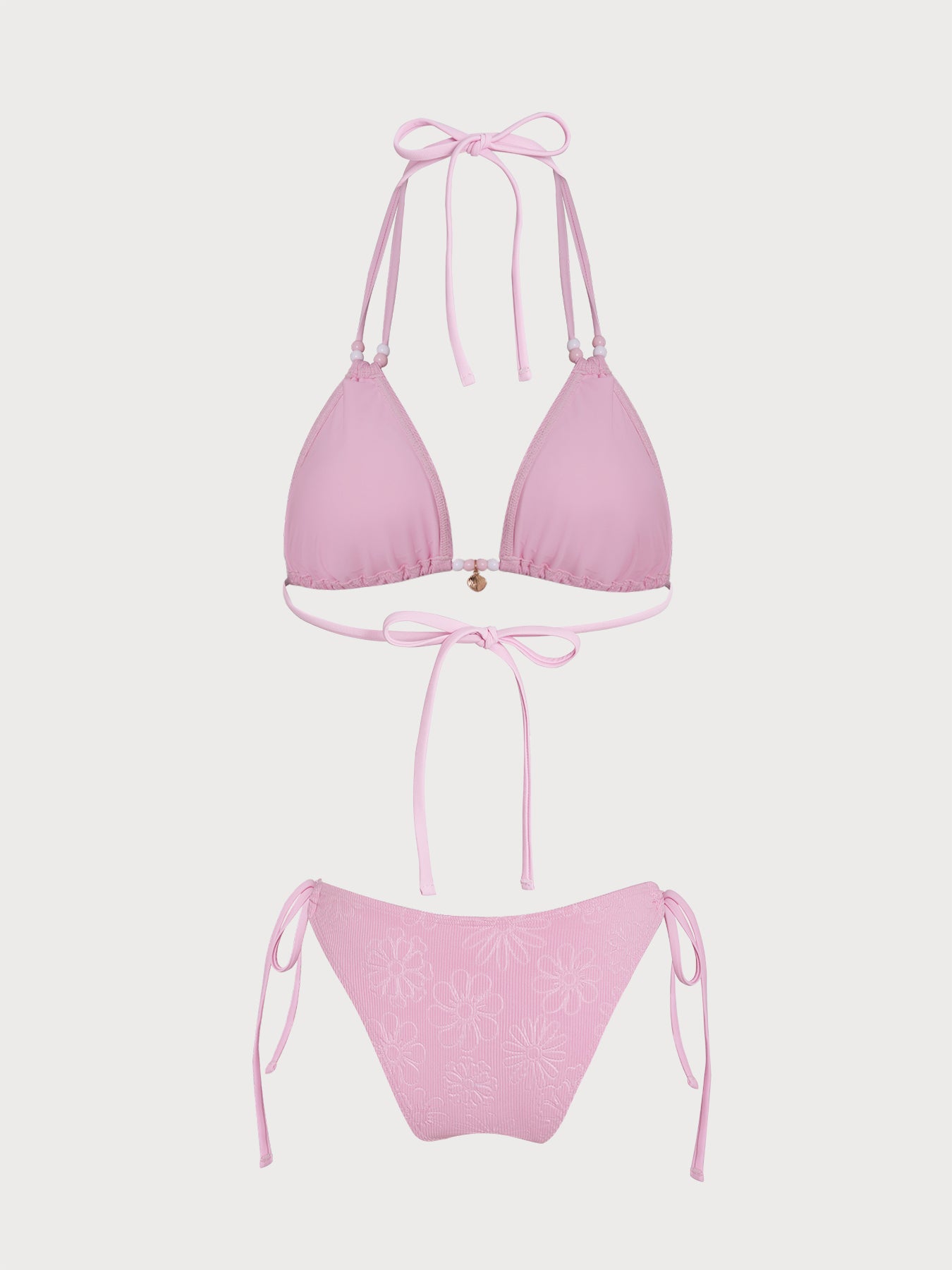 Women's Knitted Polyester Bikini Set Bikinis - SAMIOLSWIM