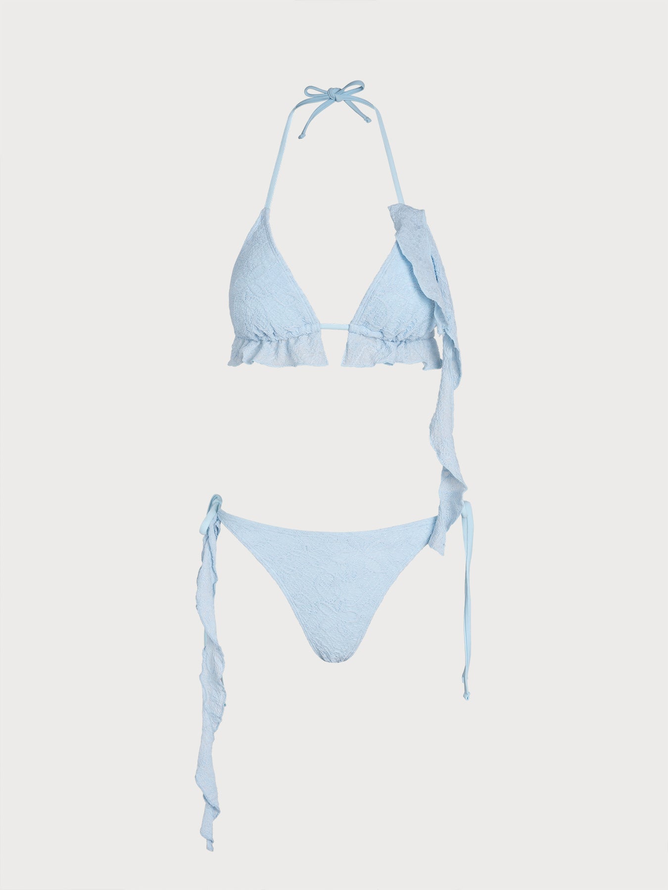 Women's Knitted Polyester Bikini Set Bikinis - SAMIOLSWIM