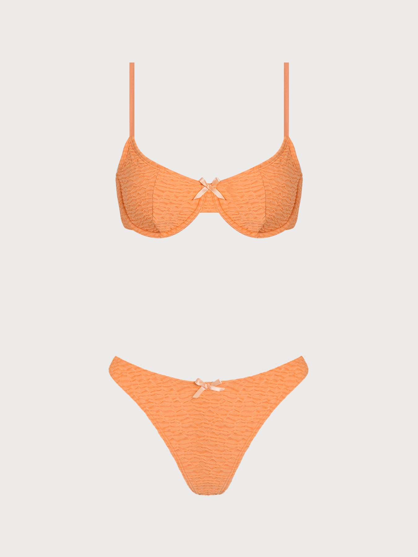 Women's Knitted Polyester Bikini Set Bikinis - SAMIOLSWIM