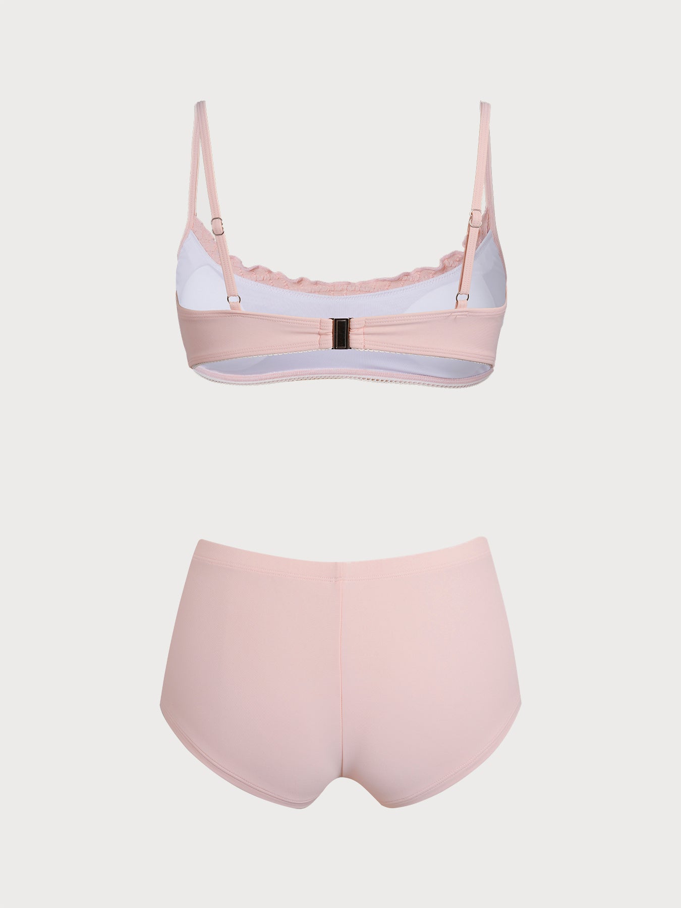 Women's Knitted Polyester Patchwork Bikini Set Bikinis - SAMIOLSWIM