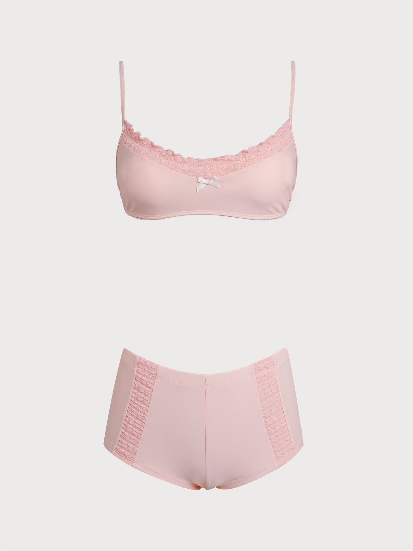 Women's Knitted Polyester Patchwork Bikini Set Bikinis - SAMIOLSWIM