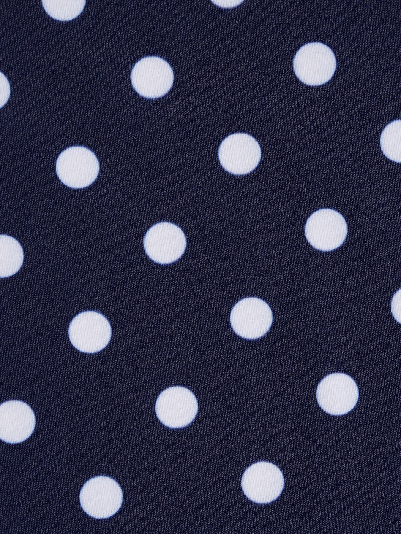 Women's Knitted Polyester Polka Dot Print Tankini Suit Tankinis - SAMIOLSWIM