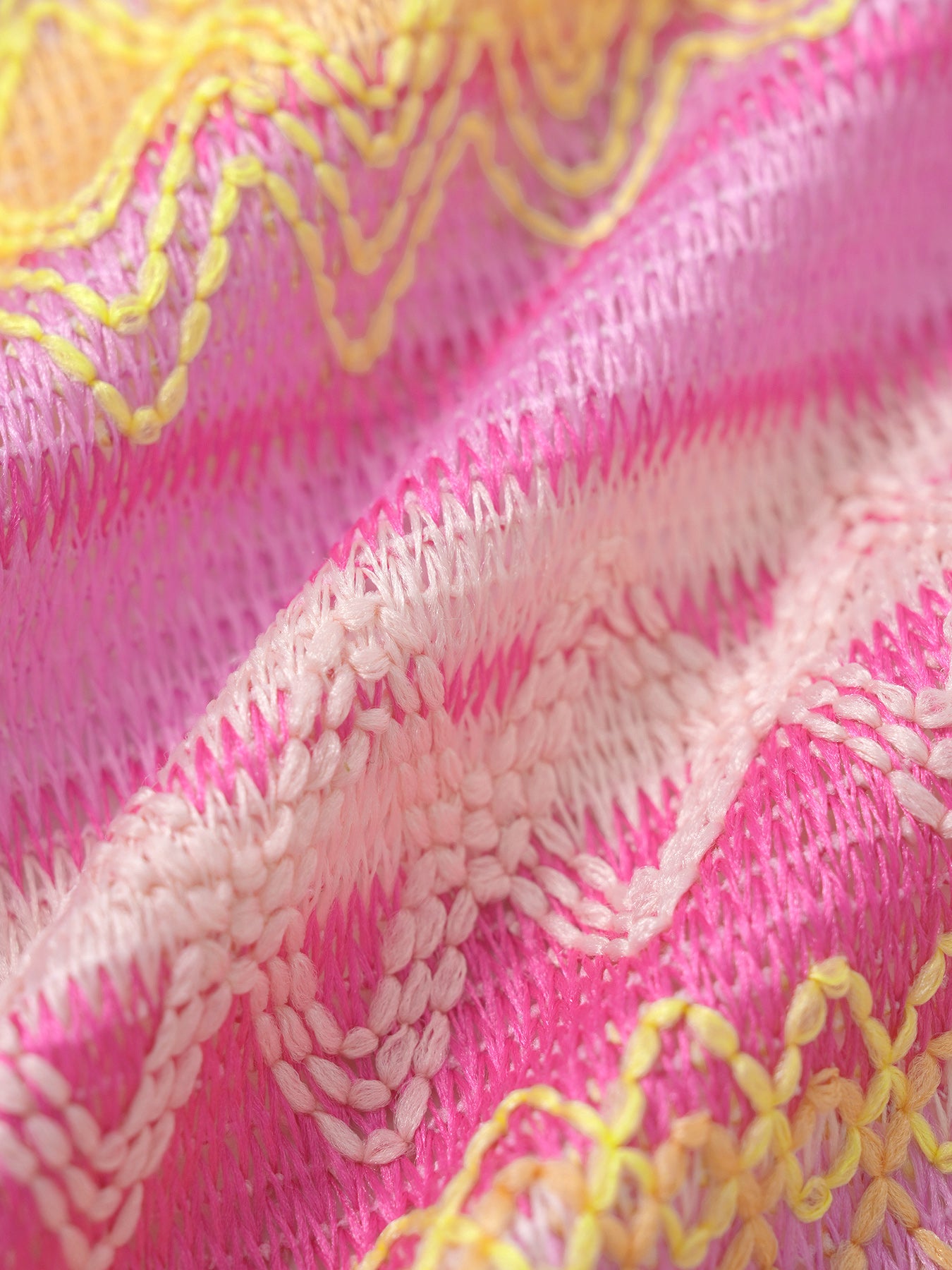 Women's Knitted Polyester Rainbow Striped Tankini Set Tankinis - SAMIOLSWIM