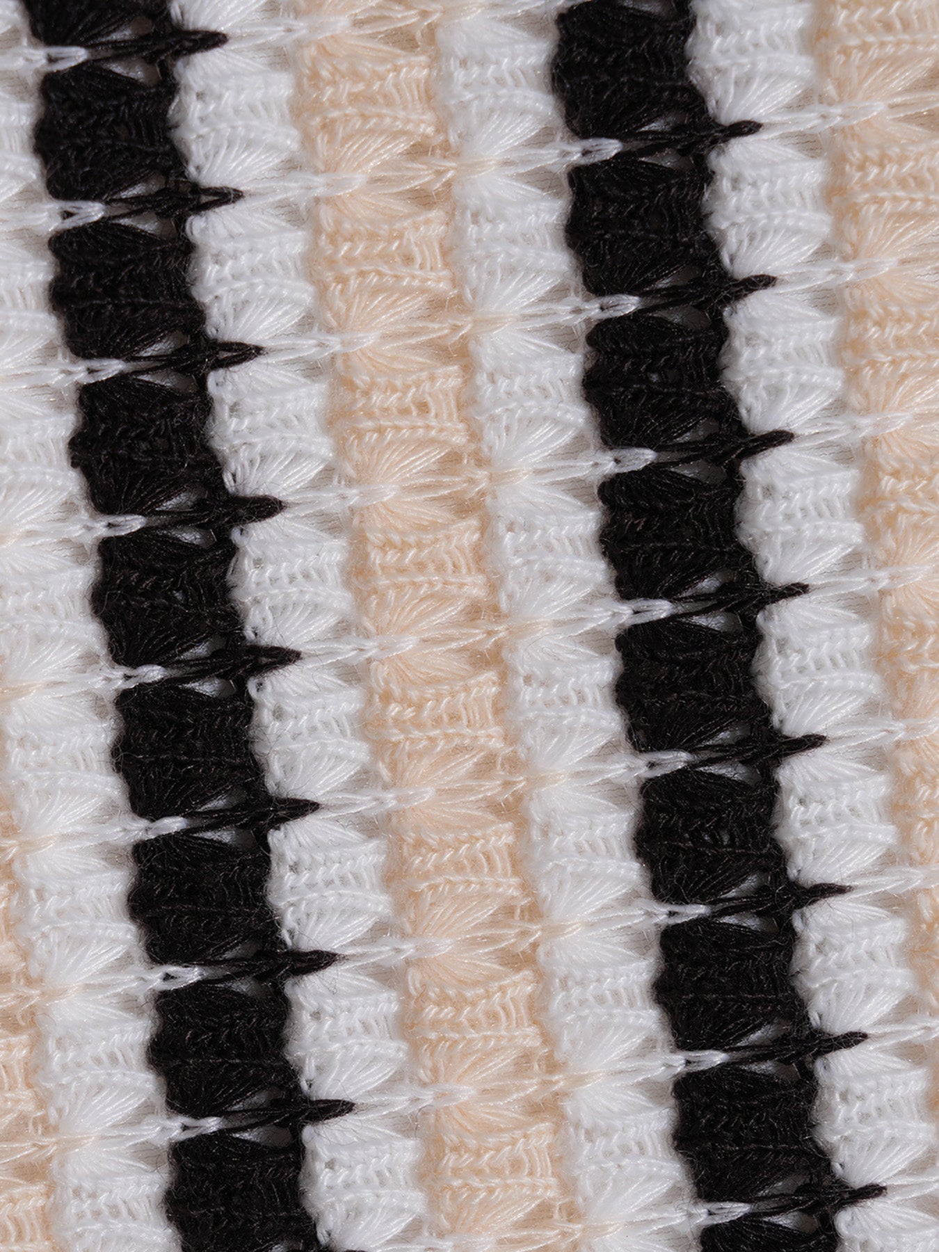 Women's Knitted Polyester Retro Striped Tankini Set Tankinis - SAMIOLSWIM