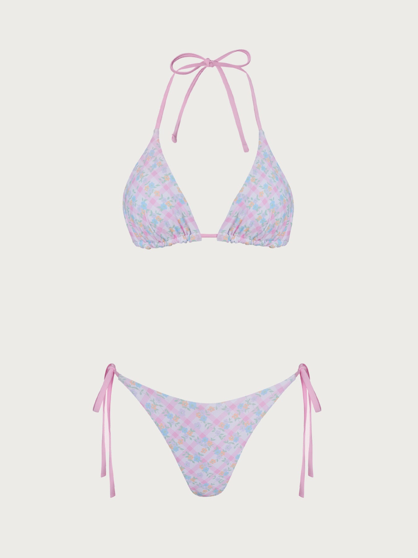 Women's Knitted Polyester Reversible Bikini Set Bikinis - SAMIOLSWIM