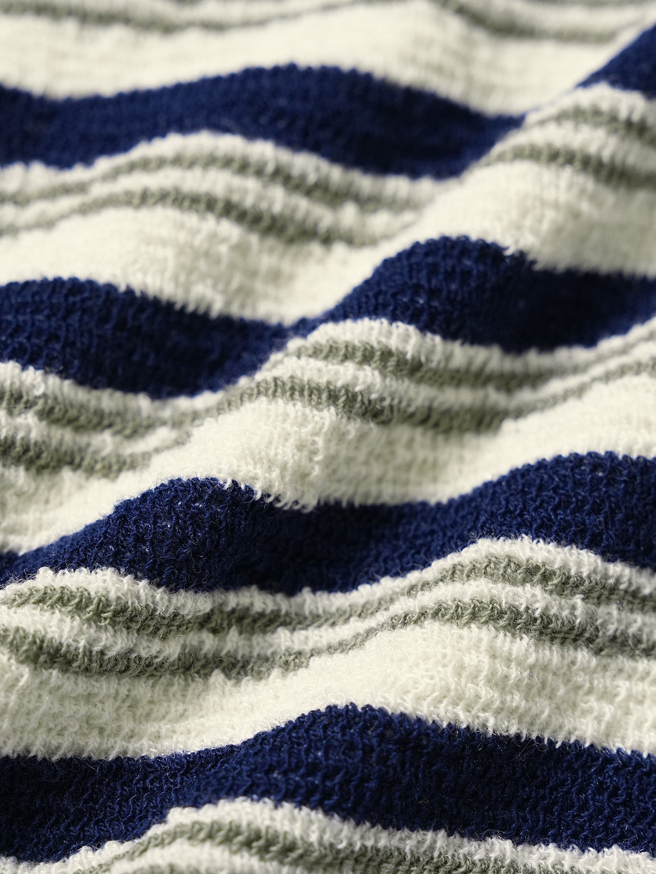 Women's Knitted Polyester Striped Bikini Set Bikinis - SAMIOLSWIM