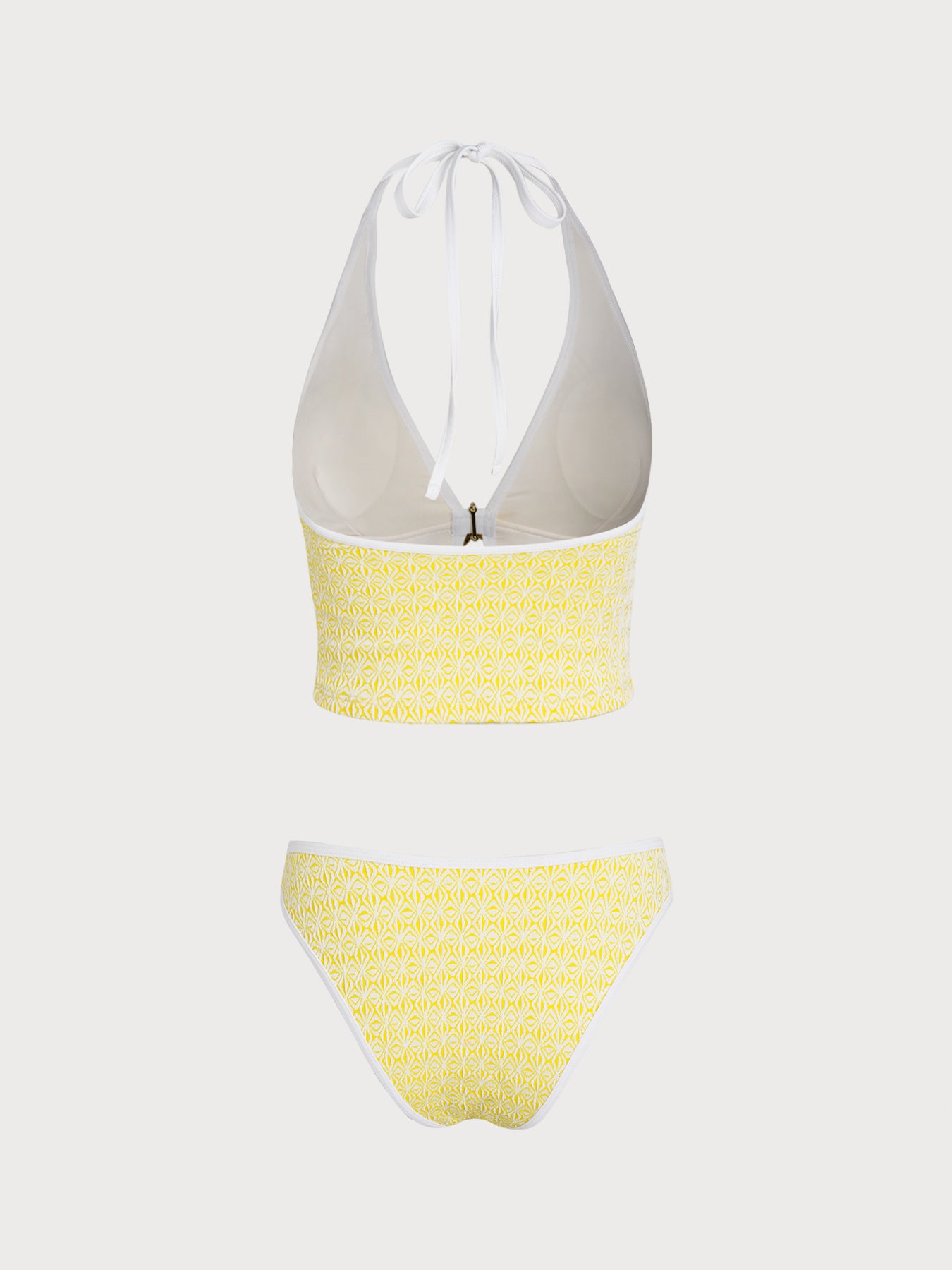 Women's Knitted Polyester Tankini Set Tankinis - SAMIOLSWIM