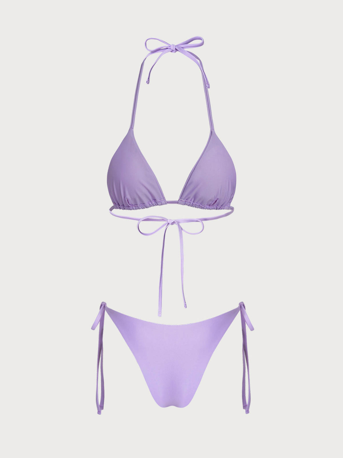 Women's Nylon Knitted Embroidered Bikini Set Bikinis - SAMIOLSWIM