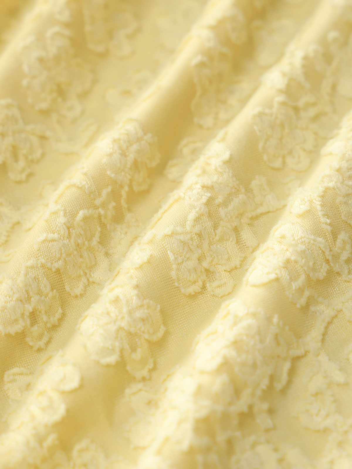 Women's Polyester Knitted Jacquard Ruffle Bikini Set Bikinis - SAMIOLSWIM