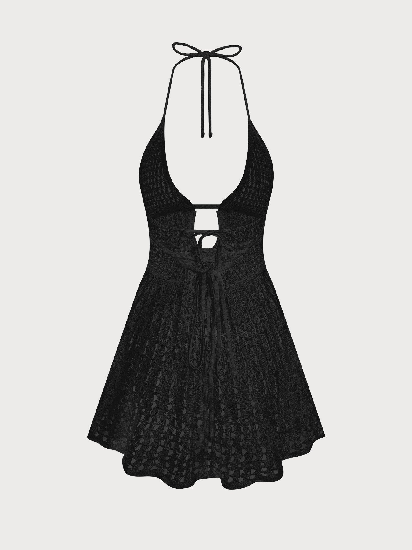 Women's polyester openwork cover-up Cover-ups - SAMIOLSWIM