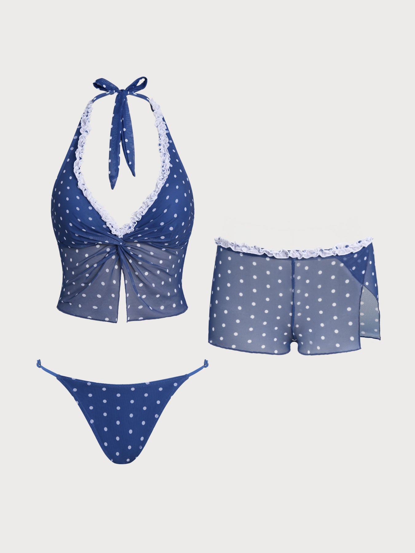 Women's Polyester Tankini Suit Tankinis - SAMIOLSWIM