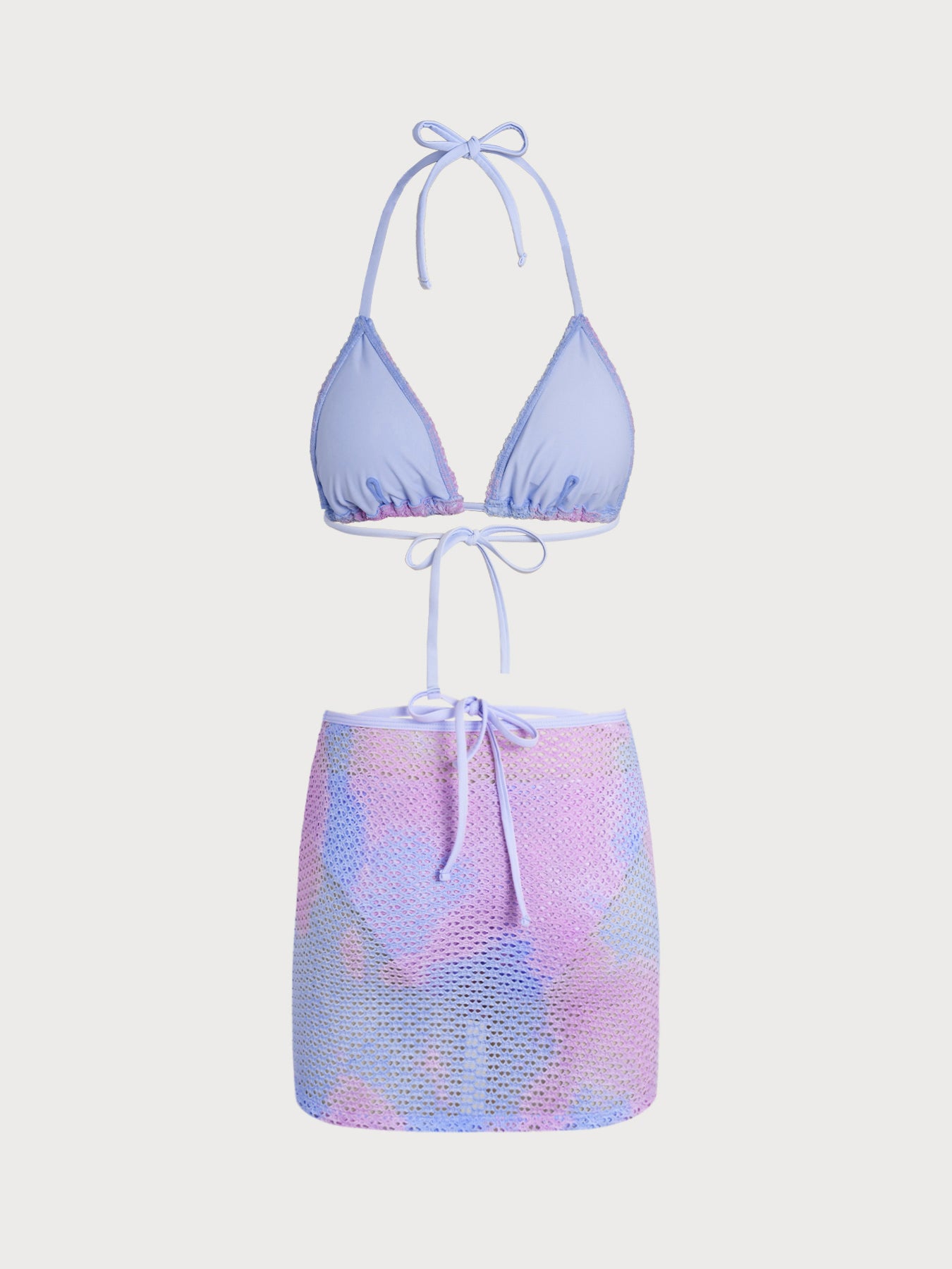 Women's polyester tie-dye bikini set Bikinis - SAMIOLSWIM