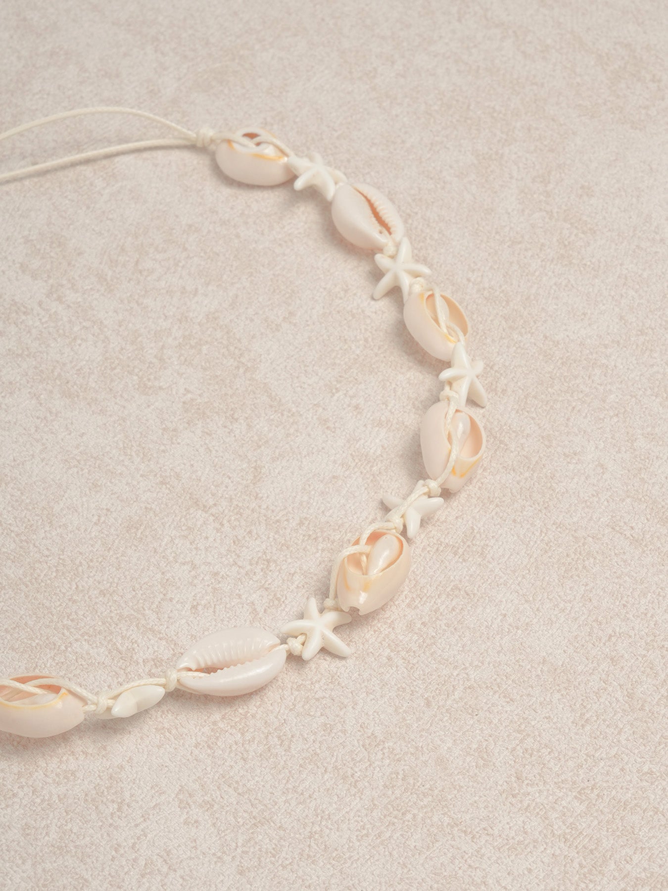 Women's Seashell Beach Vacation Knitted Necklace Necklaces - SAMIOLSWIM