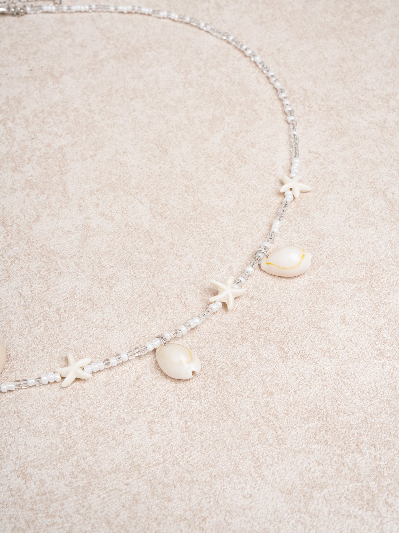 Women's Seashell Starfish Seed Bead Waist Chain Beach Beach Accessories - SAMIOLSWIM