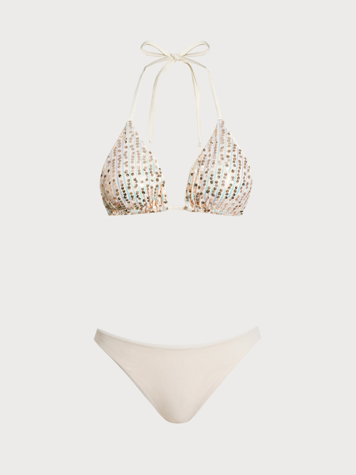 Woven Polyester Three-Piece Bikini Sets Bikinis - SAMIOLSWIM