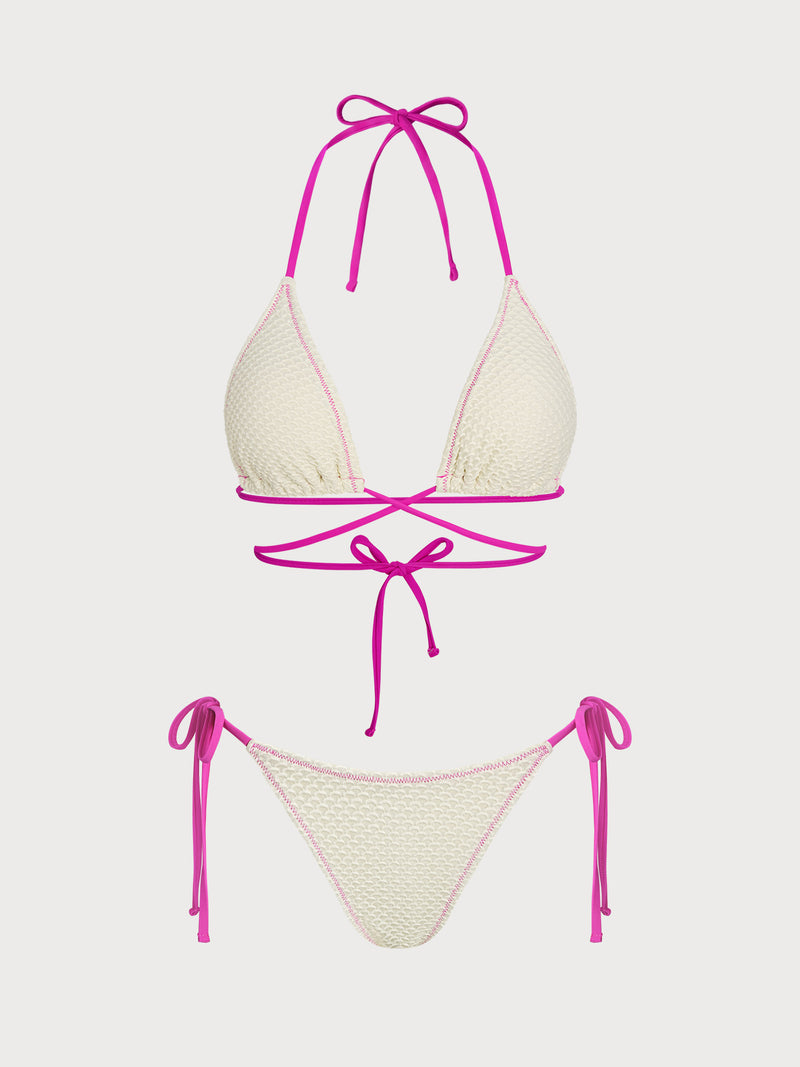 Criss‑Cross Wrap Around Tie