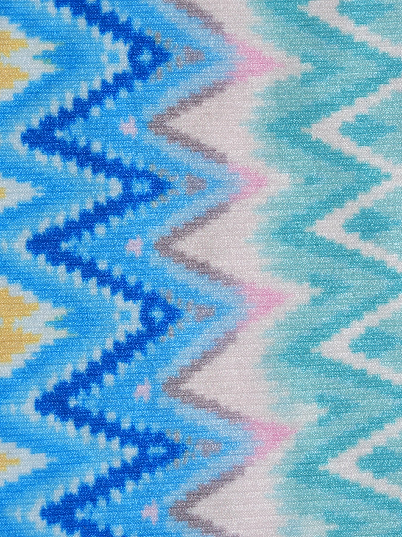 女士针织涤纶彩虹条比基尼套装 Bikinis - SAMIOLSWIM