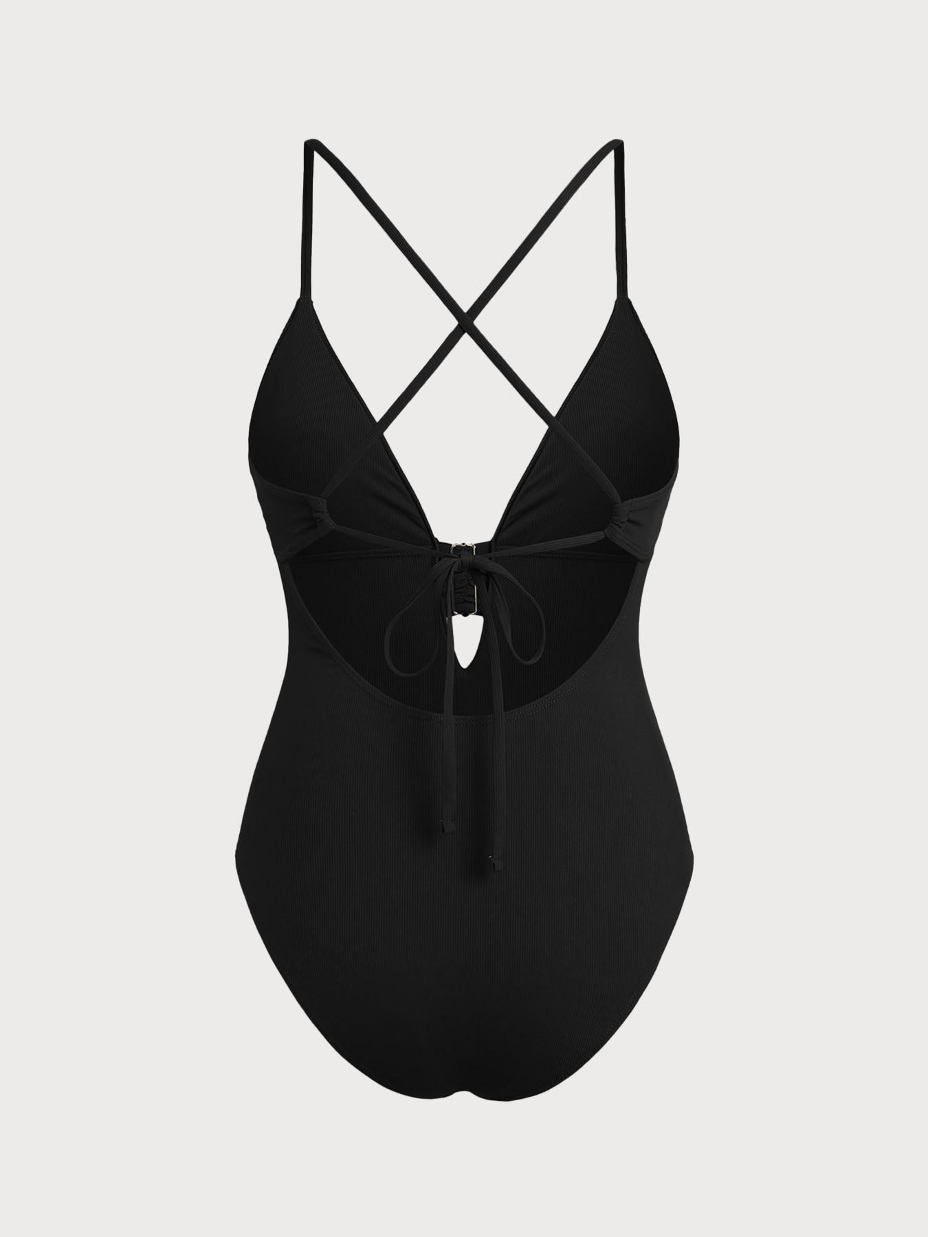 Knitted nylon one-piece swimsuit One-Pieces - SAMIOLSWIM