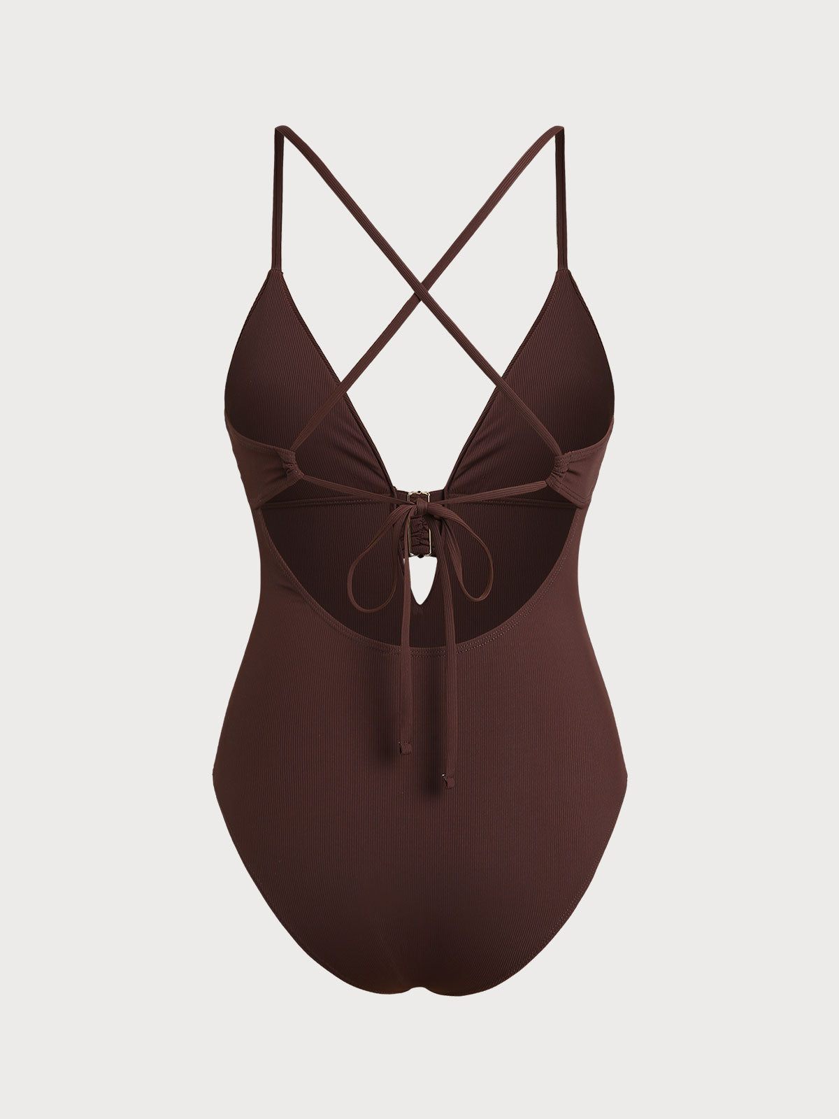 Knitted nylon one-piece swimsuit One-Pieces - SAMIOLSWIM