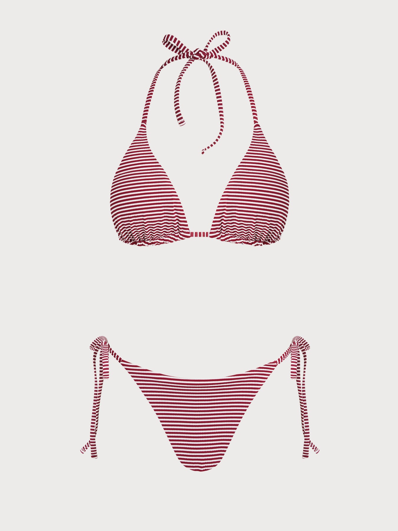 Knitted Nylon Reversible Bikini Set Bikinis - SAMIOLSWIM