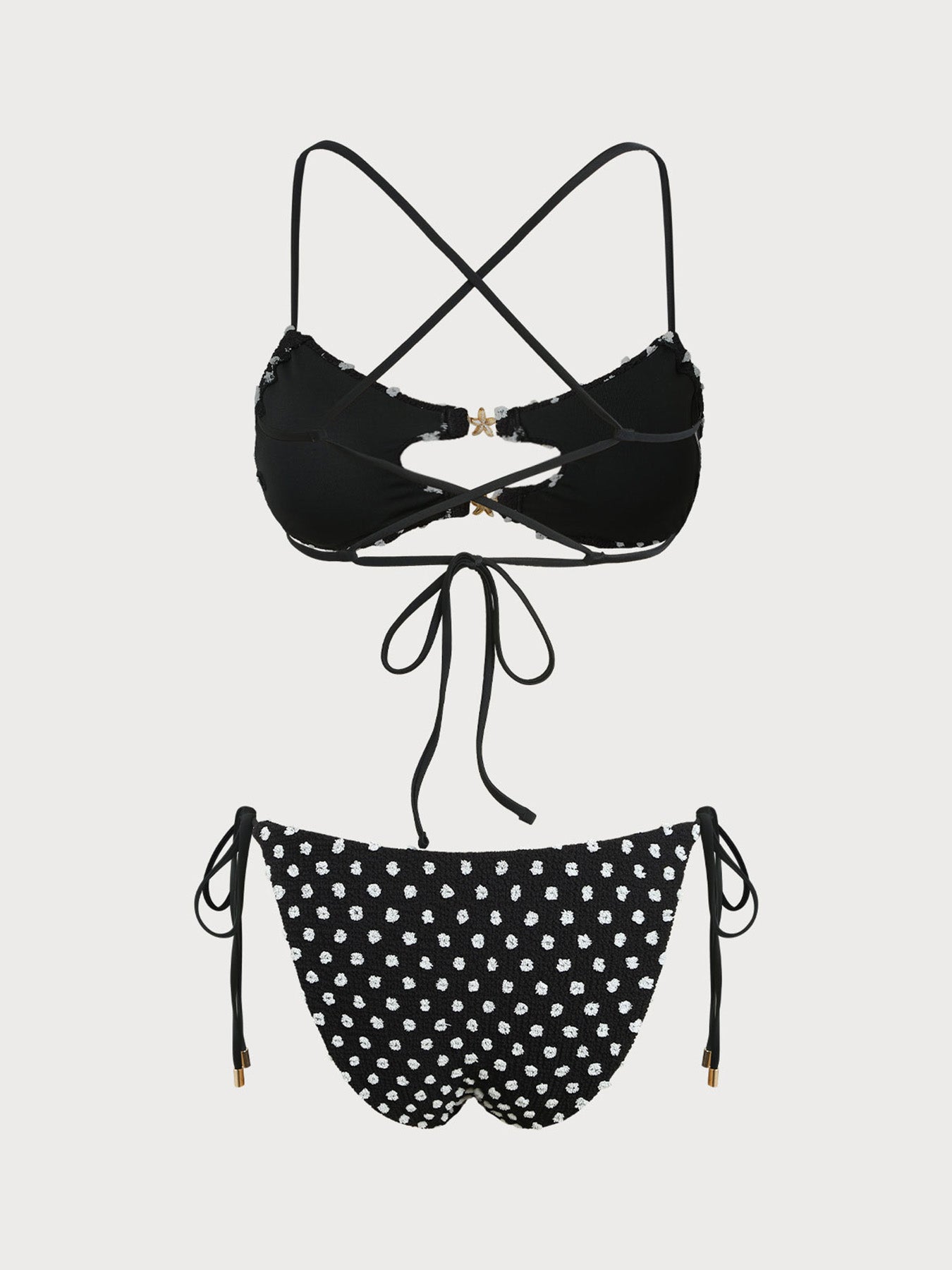 Knitted Polyester Bikini Set Bikinis - SAMIOLSWIM