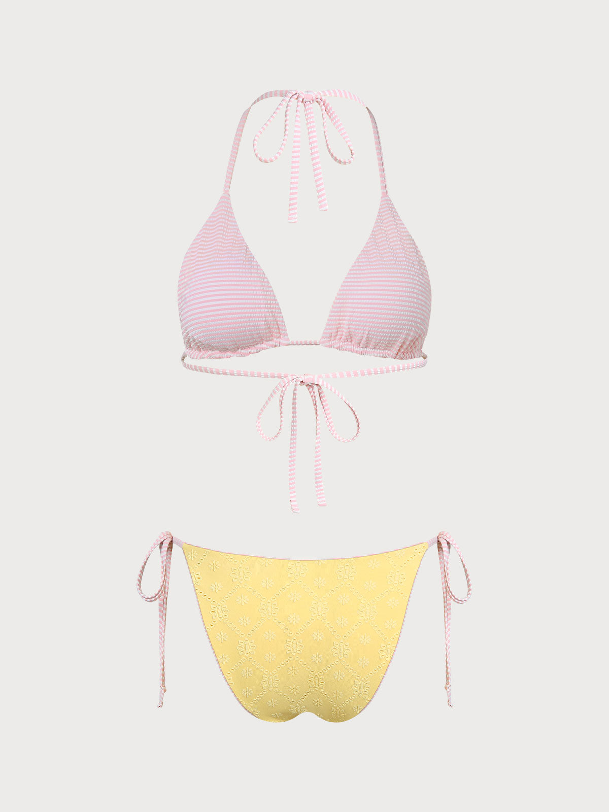 Knitted Polyester Bikini Set Bikinis - SAMIOLSWIM