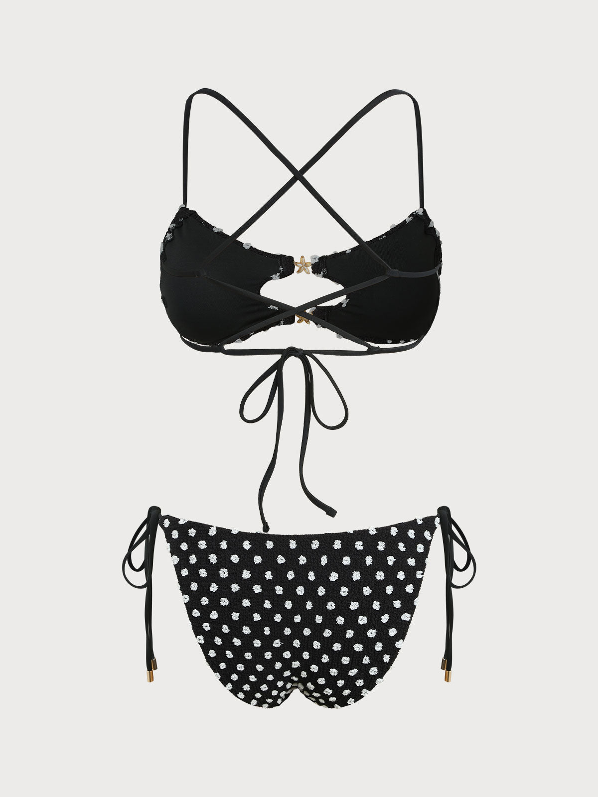 Knitted Polyester Bikini Set Bikinis - SAMIOLSWIM