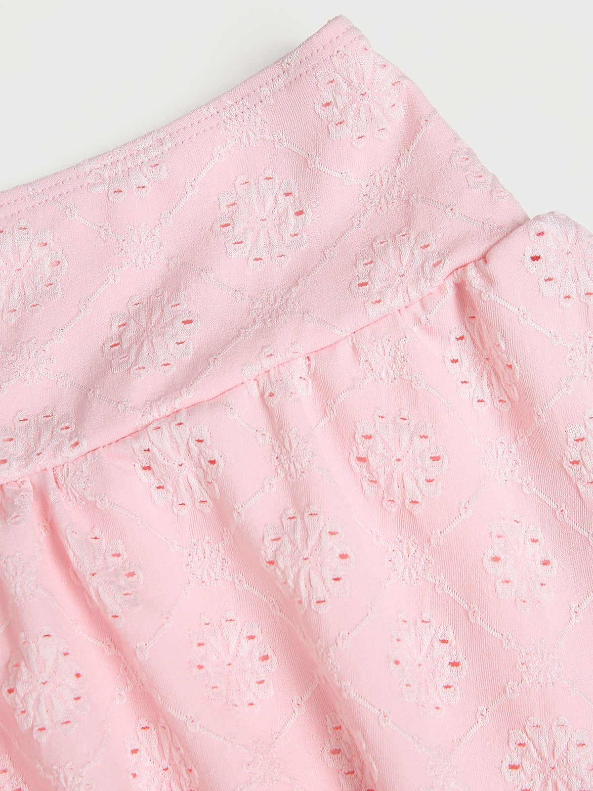 Knitted Polyester Skirt Blouse Cover-ups - SAMIOLSWIM