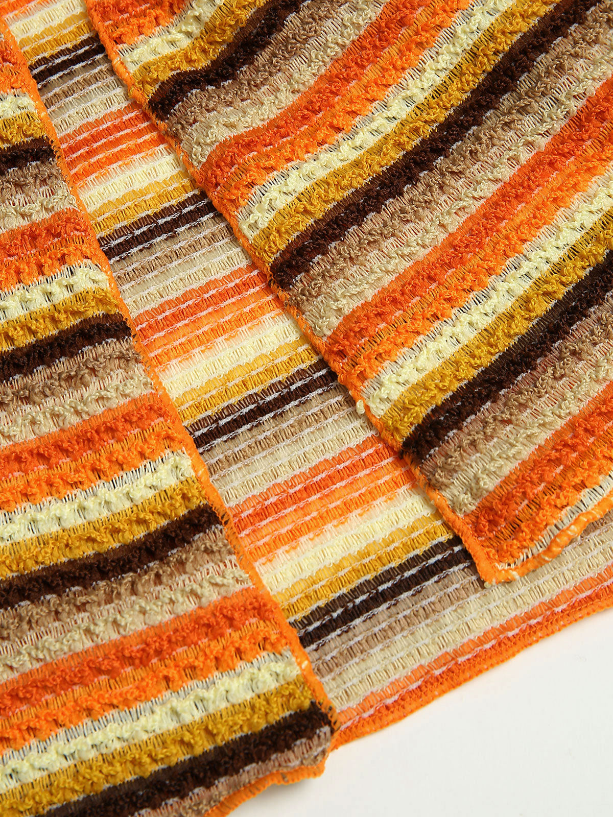 Knitted Polyester Smock Dress Cover-ups - SAMIOLSWIM