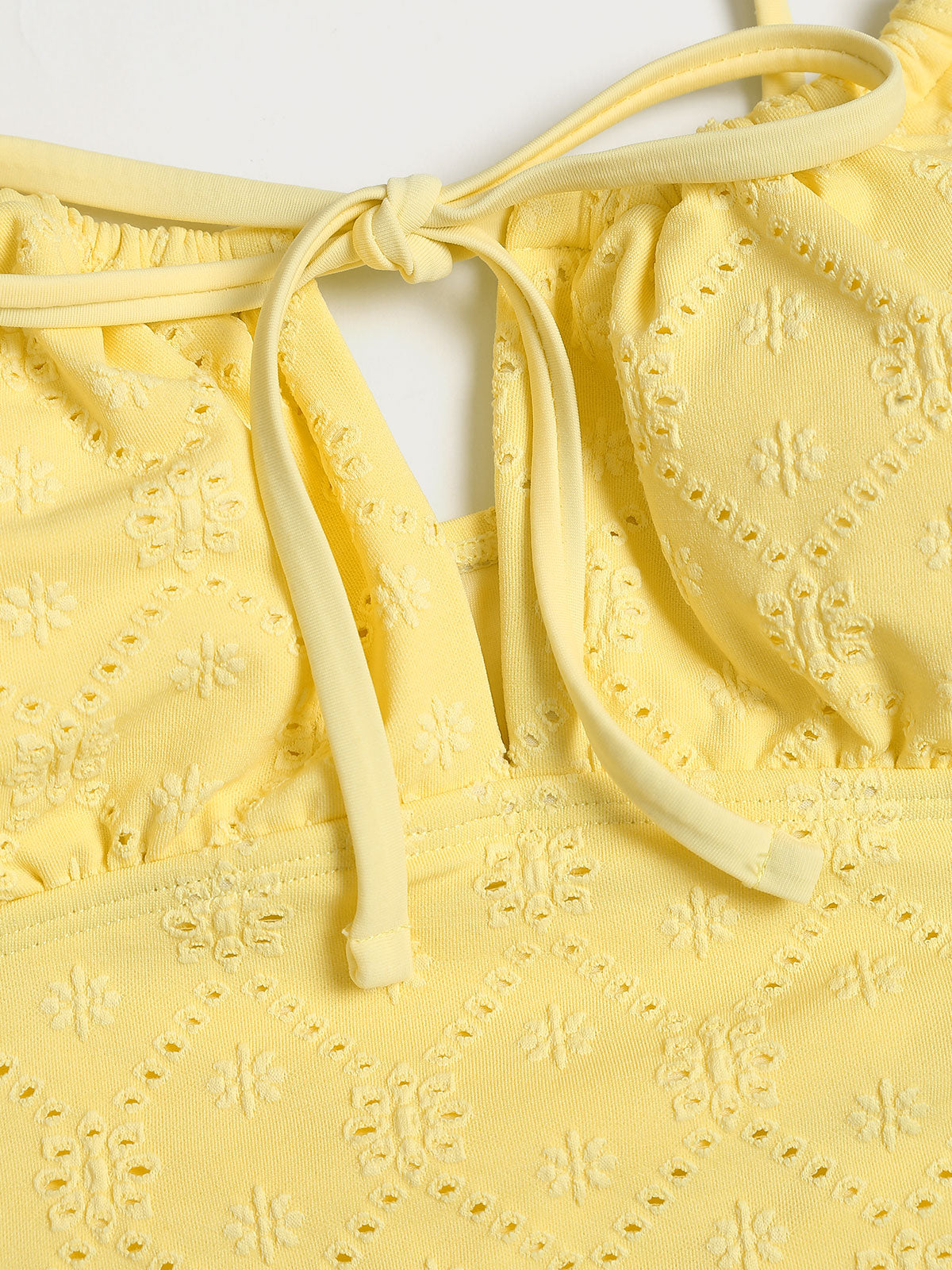 Knitted Polyester Tankini Suit Tankinis - SAMIOLSWIM