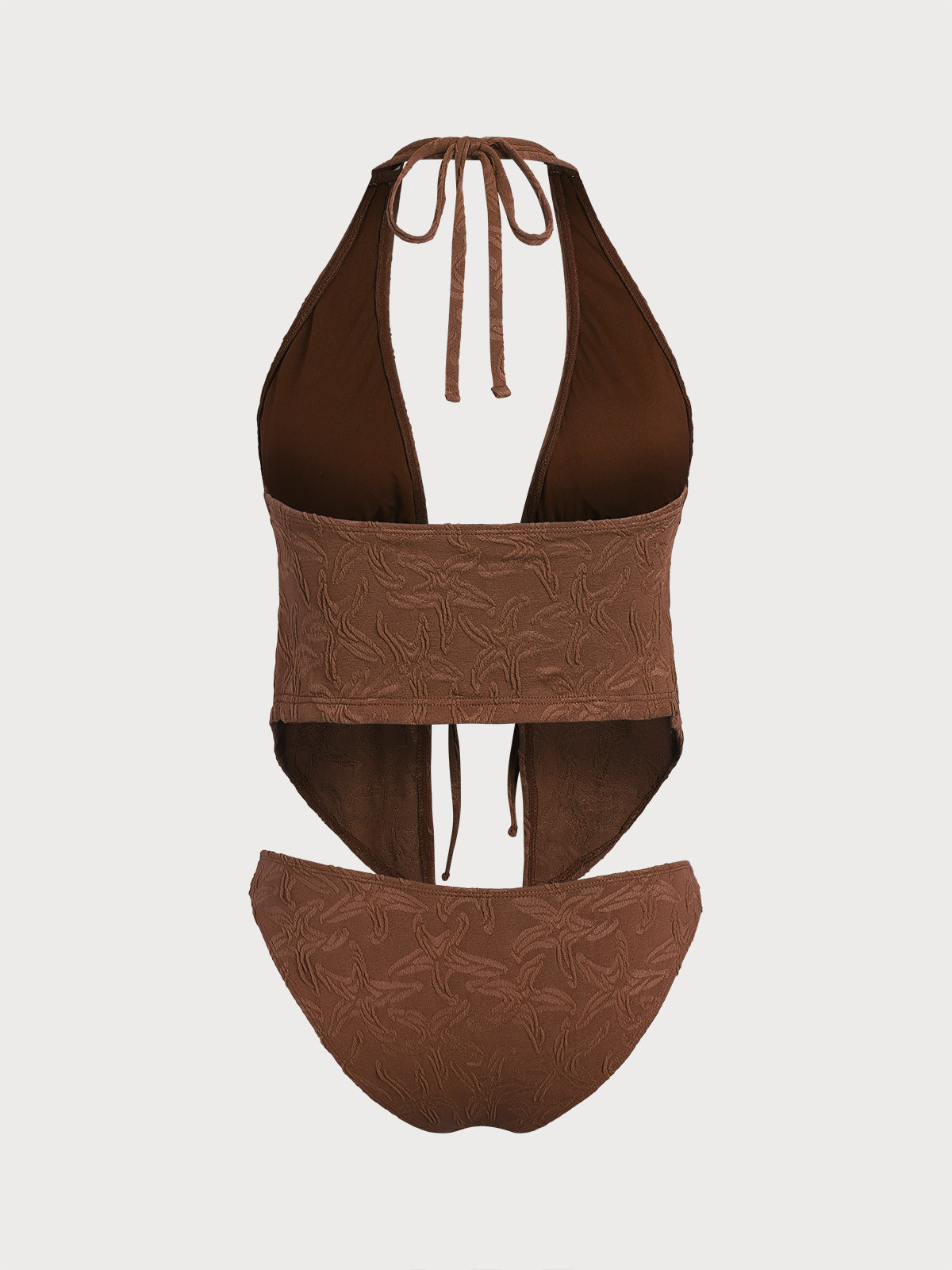 Knitted Polyester Tankini Suit Tankinis - SAMIOLSWIM