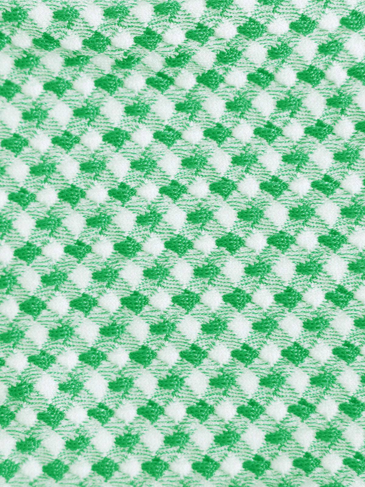 Women'S Nylon Knit Plaid Knotted Bikini Set Bikinis - SAMIOLSWIM