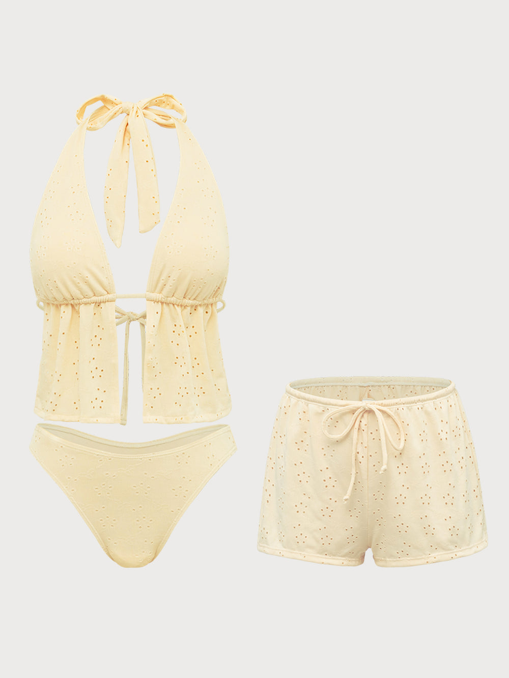 Three-Piece Bikini Set