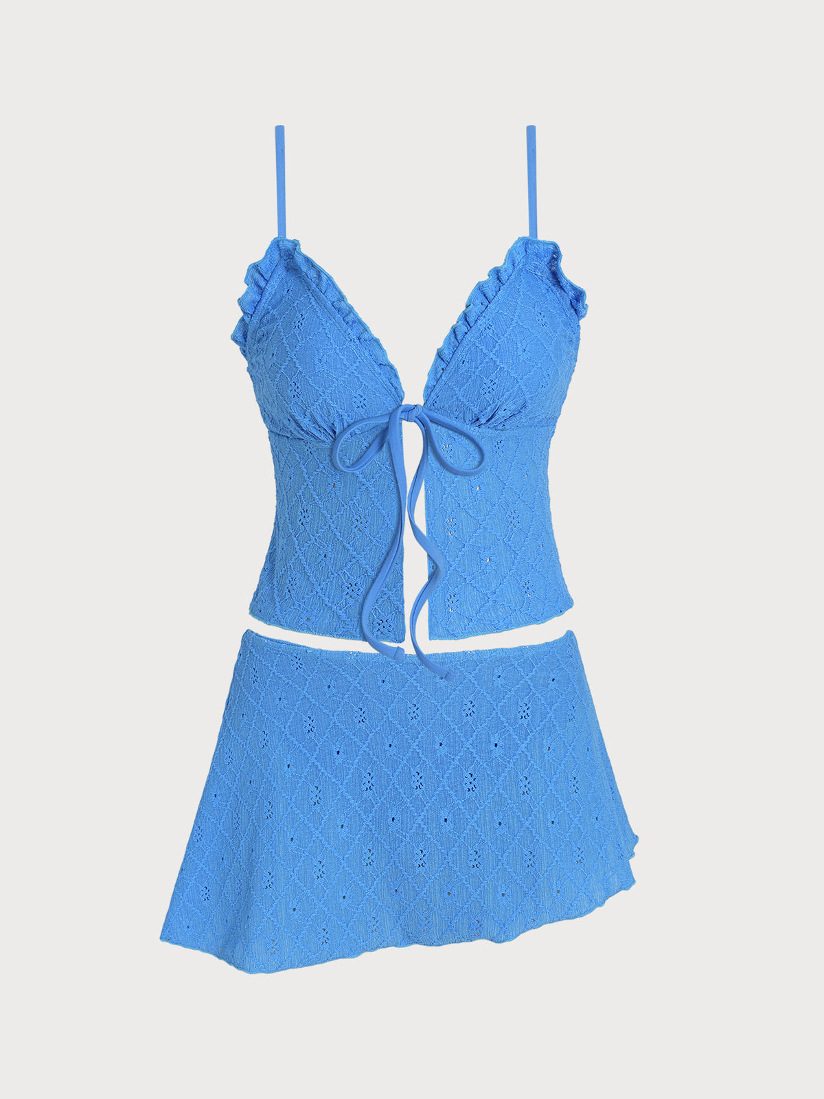 Women'S Polyester Knitted Swimsuit - SAMIOLSWIM - 16