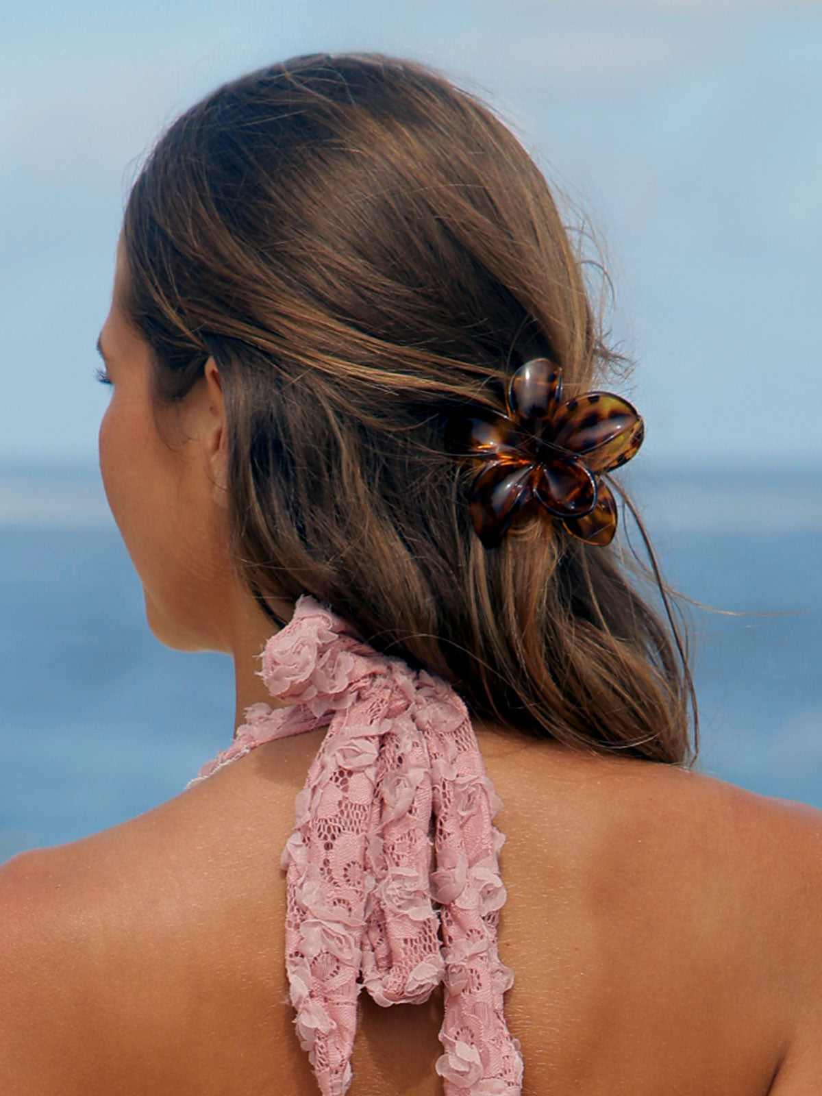 Women's Acrylic Leopard Flower Hair Accessories Hair Accessories - SAMIOLSWIM