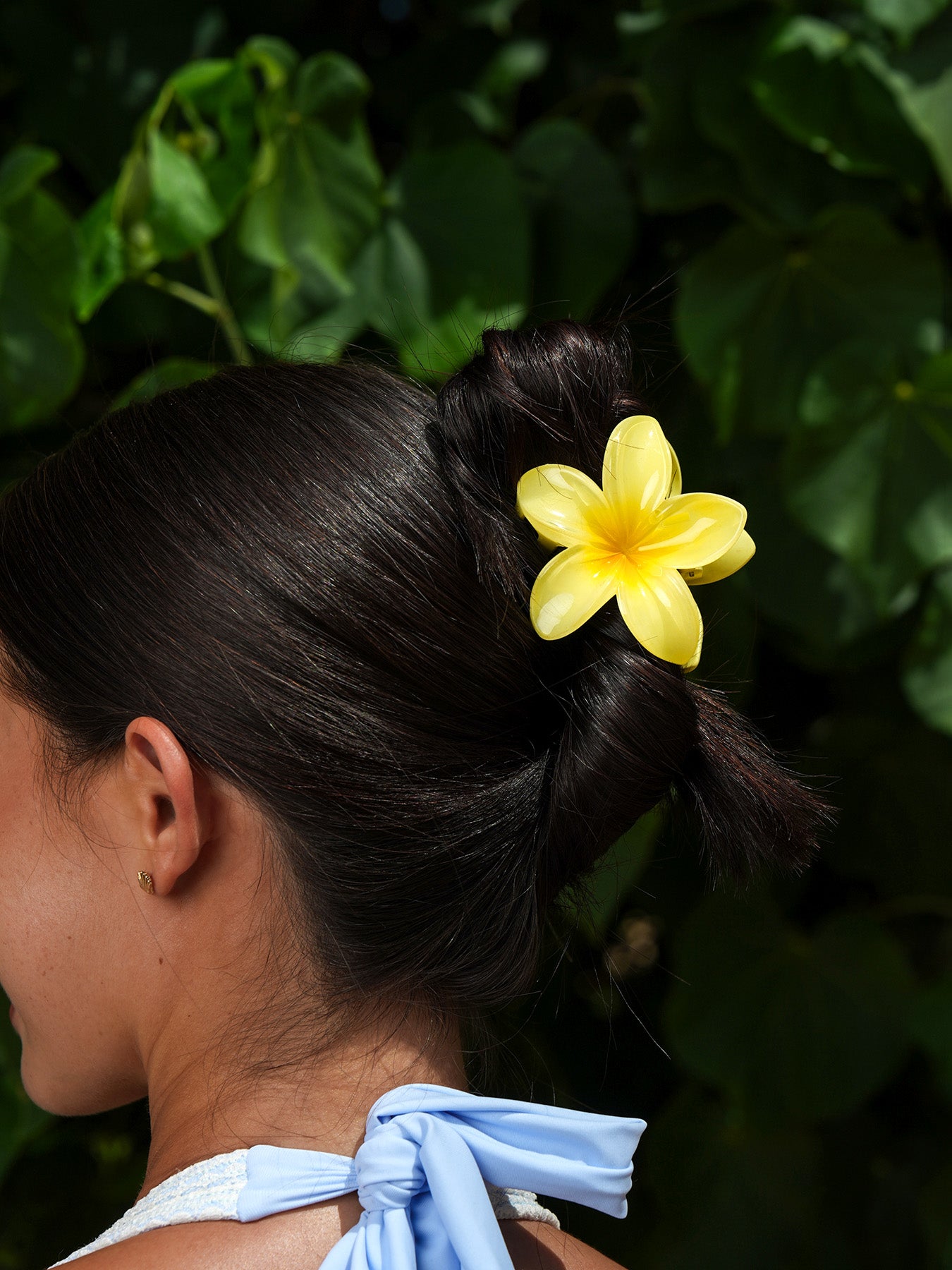 Women's Acrylic Sunflower Hair Accessory Yellow Hair Accessories - SAMIOLSWIM