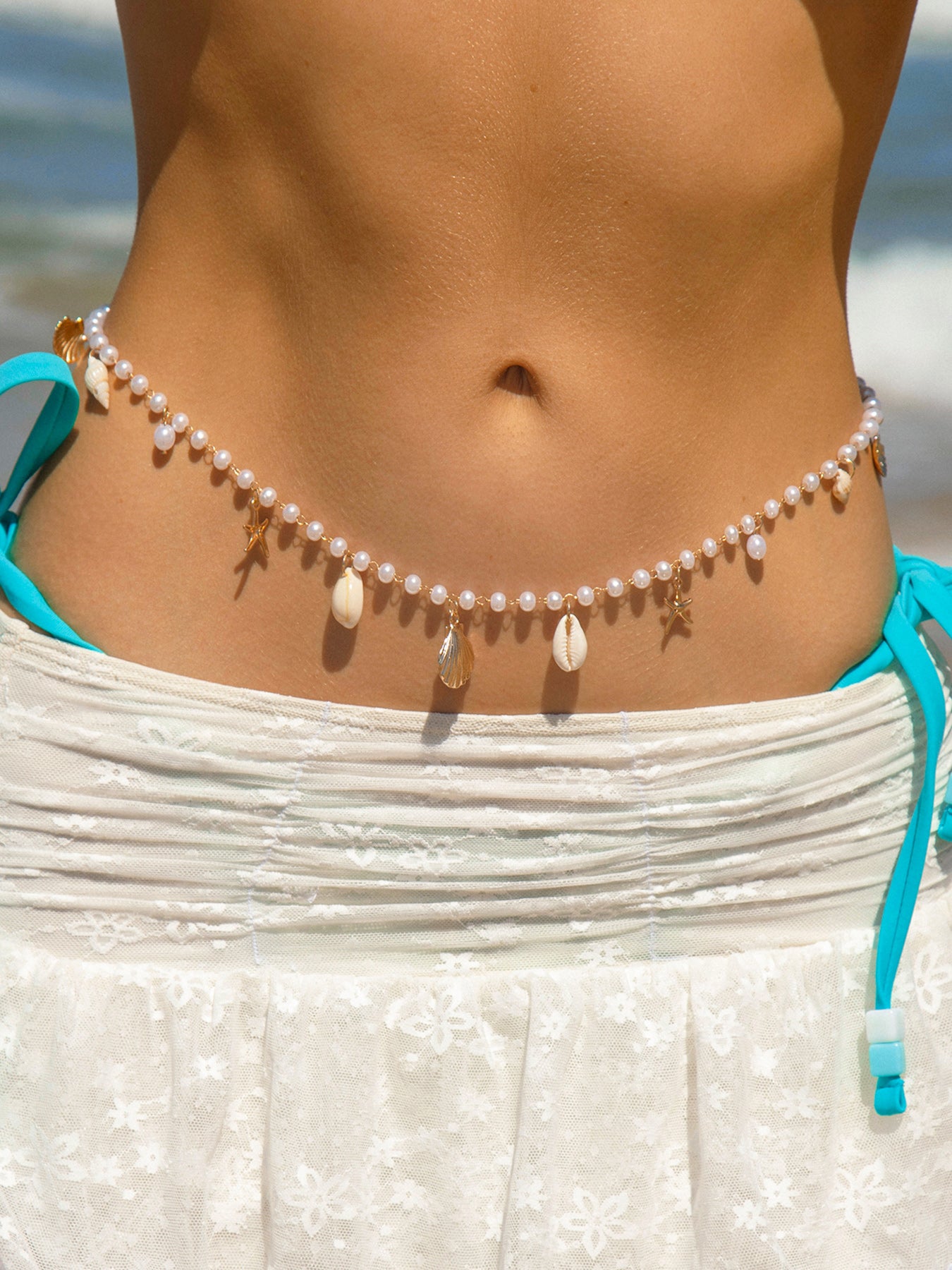 Women's Alloy Seashell Starfish Pearl Beach Accessories Beach Accessories - SAMIOLSWIM