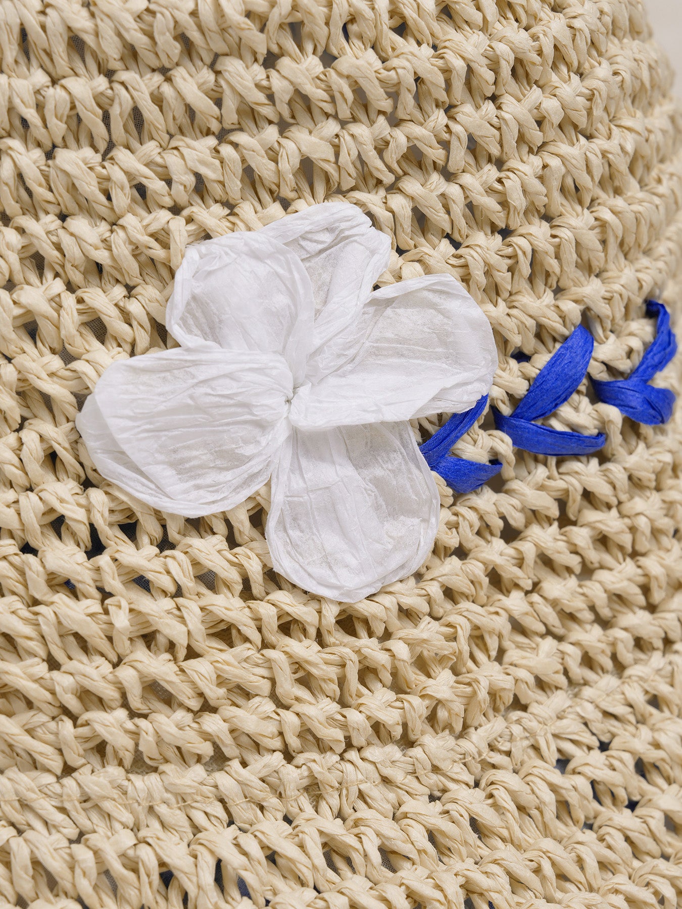 Women's Embroidered Hollow-Out Sun Hat Hats - SAMIOLSWIM