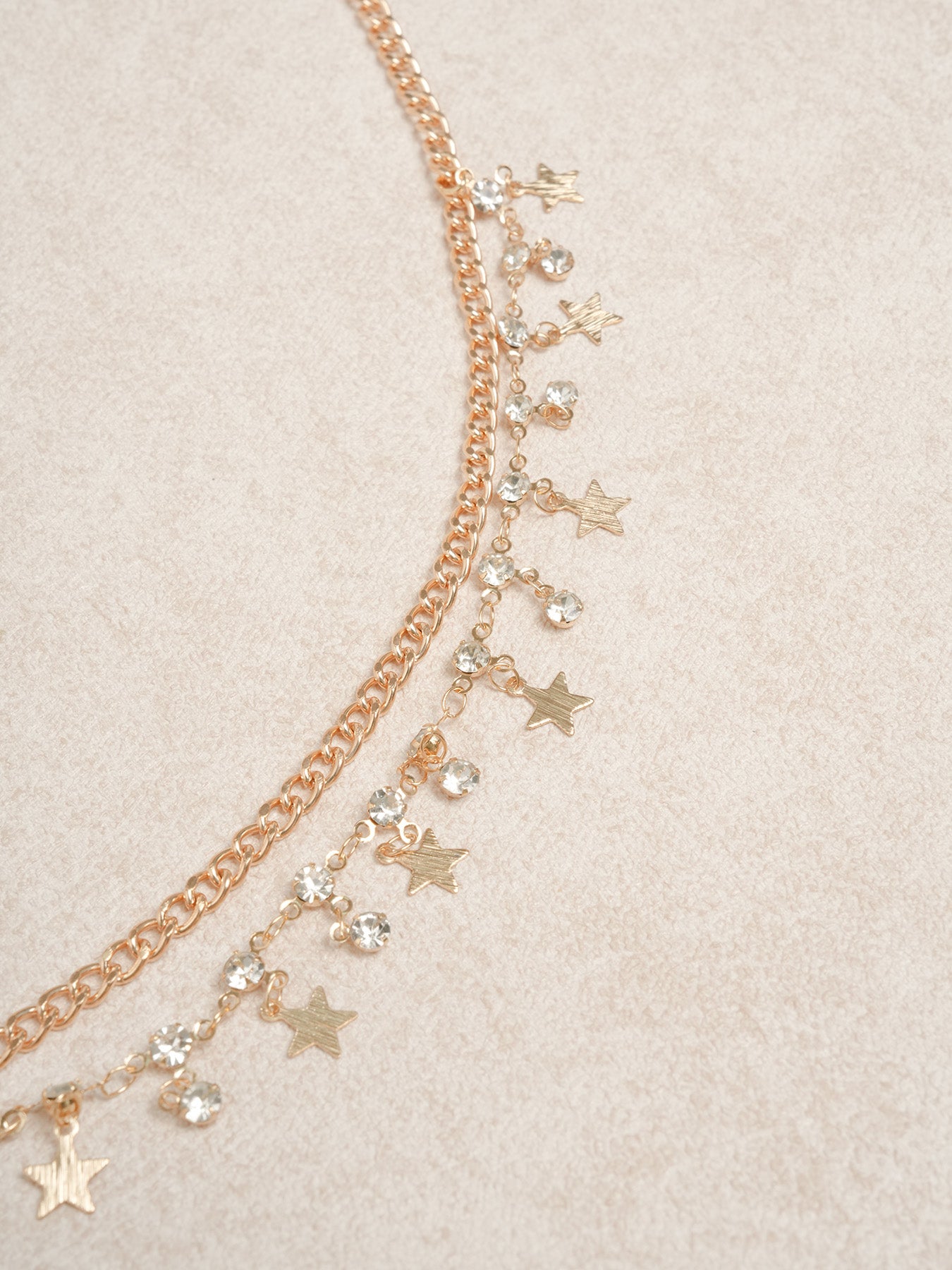 Women's iron chain, copper chain, rhinestone tassel beach accessory Beach Accessories - SAMIOLSWIM