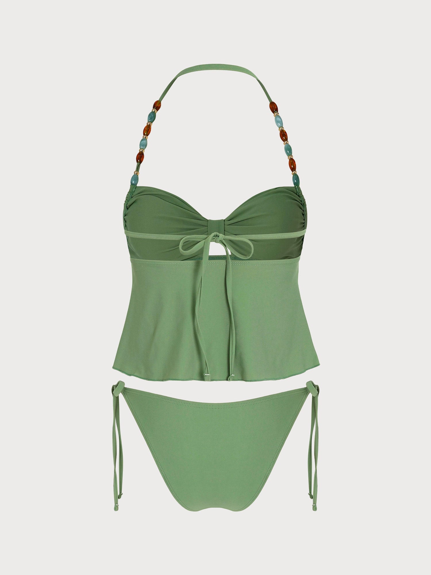 Women's Knit Tankini Set - SAMIOLSWIM - 01