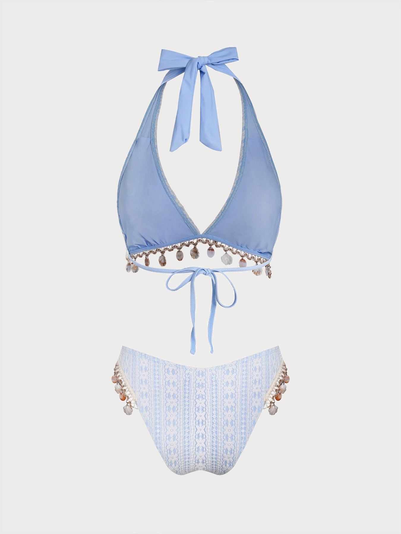 Women's Knitted Nylon Bikini Set Bikinis - SAMIOLSWIM