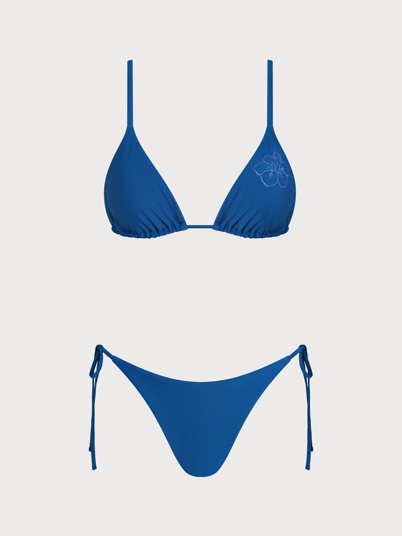 Women's Knitted Nylon Embroidered Bikini Set Bikinis - SAMIOLSWIM
