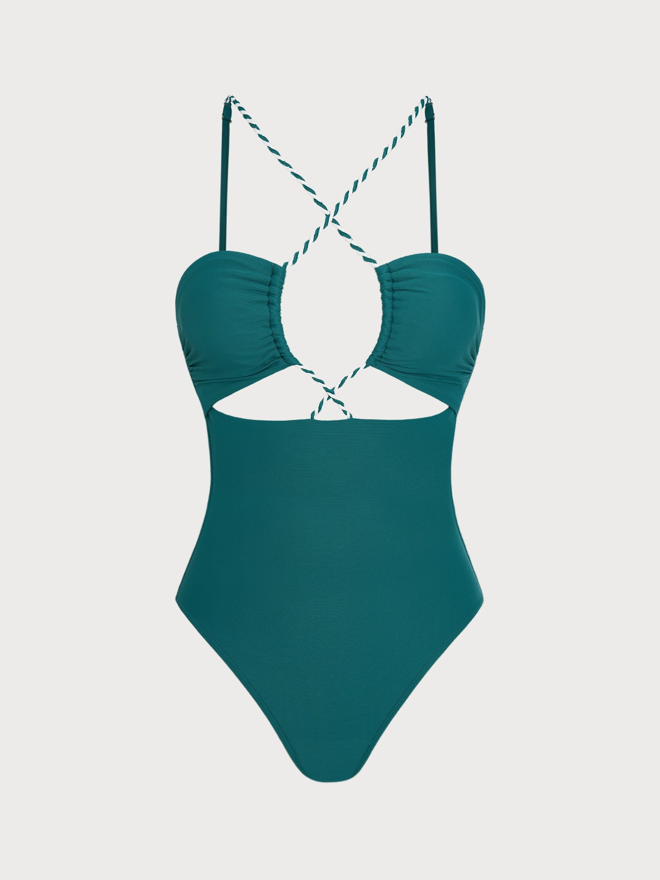 Women's Knitted Nylon One-Piece Swimsuit One-Pieces - SAMIOLSWIM