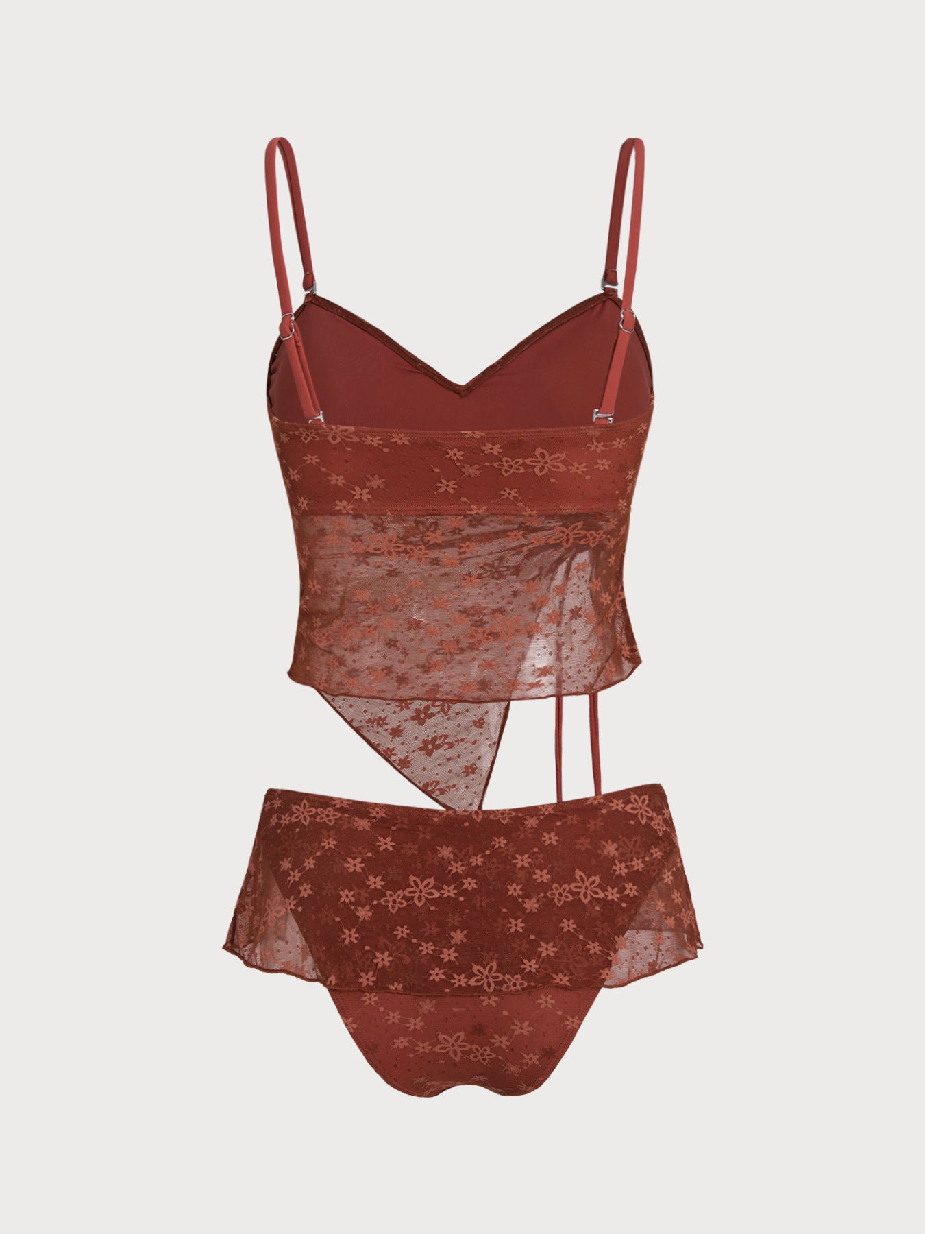 Women's Knitted Nylon Tankini Suit Tankinis - SAMIOLSWIM