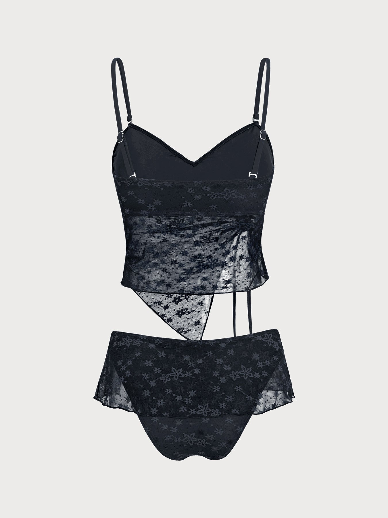 Women's Knitted Nylon Tankini Suit Tankinis - SAMIOLSWIM