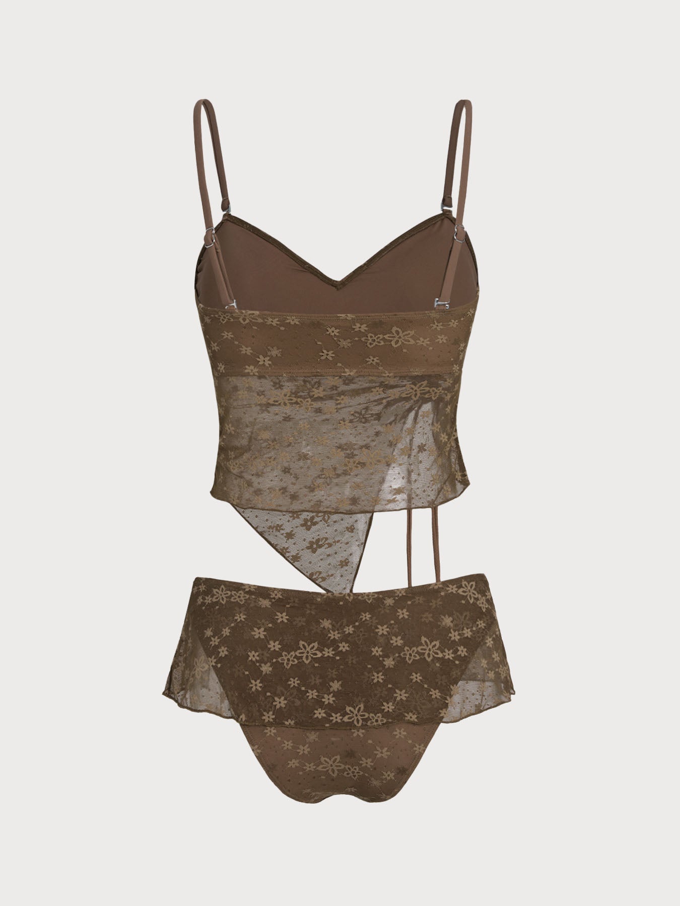 Women's Knitted Nylon Tankini Suit Tankinis - SAMIOLSWIM