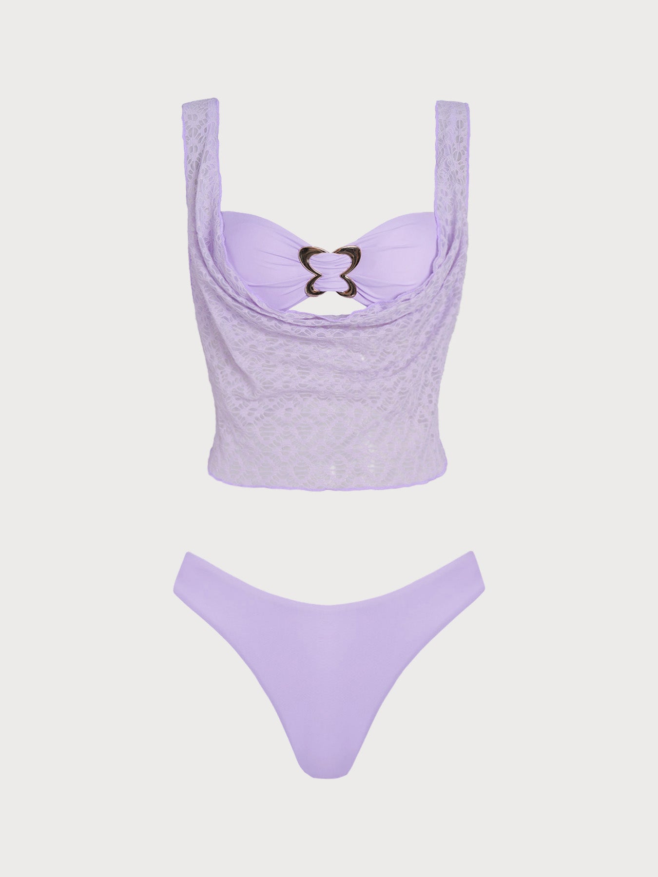 Women's Knitted Nylon Tankini Suit Tankinis - SAMIOLSWIM