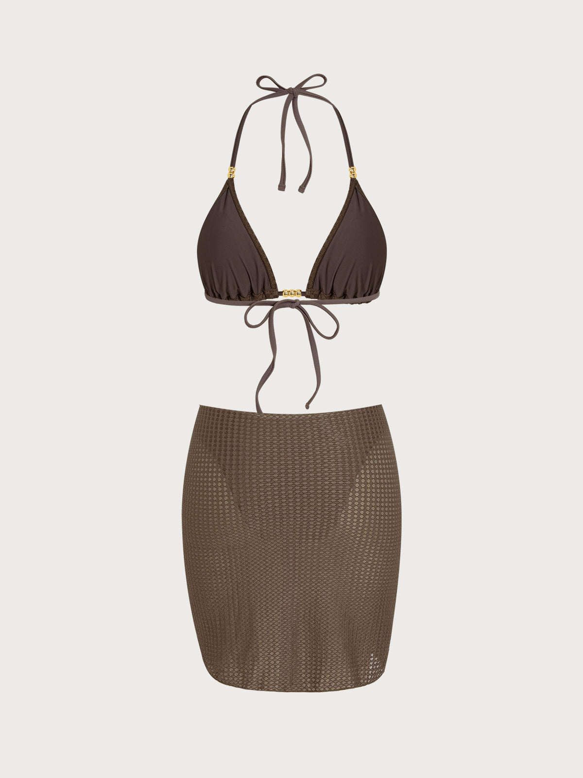 Women's Knitted Polyester Bikini Set - SAMIOLSWIM - 04
