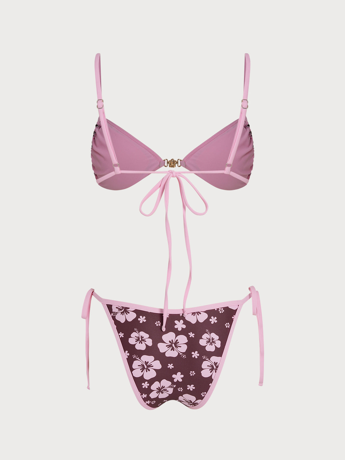 Women's Knitted Polyester Bikini Set - SAMIOLSWIM - 12